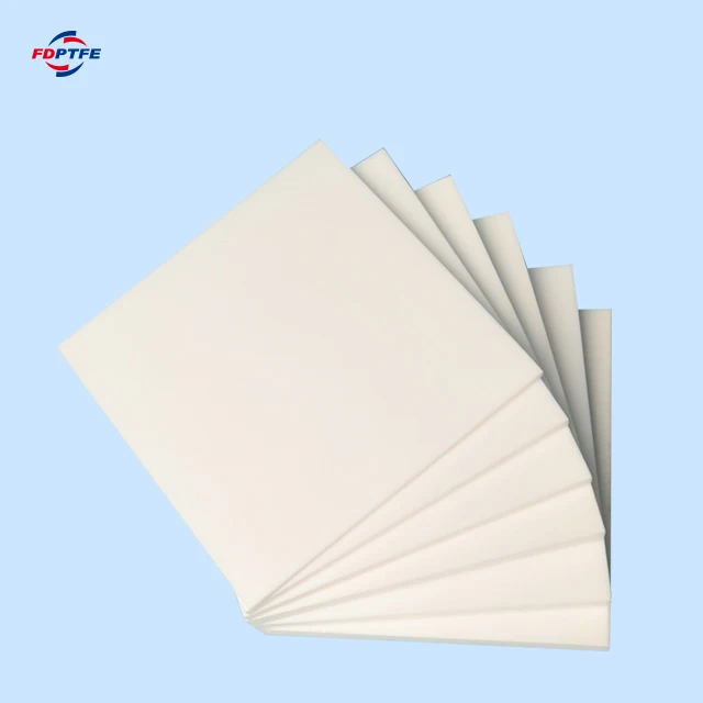 FUDA factory price 10mm ptfe plastic raw material virgin recycle sheet