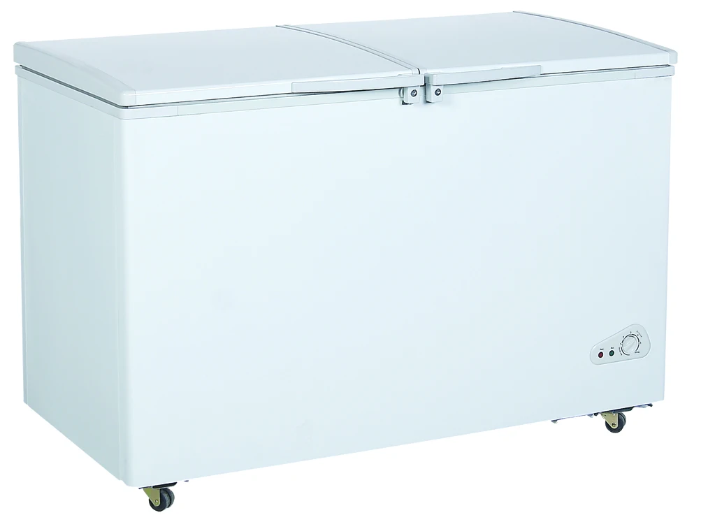 Hot sale large capacity 600L storage volume horizontal meat/food congelador freezer for supermarket for home for commercial