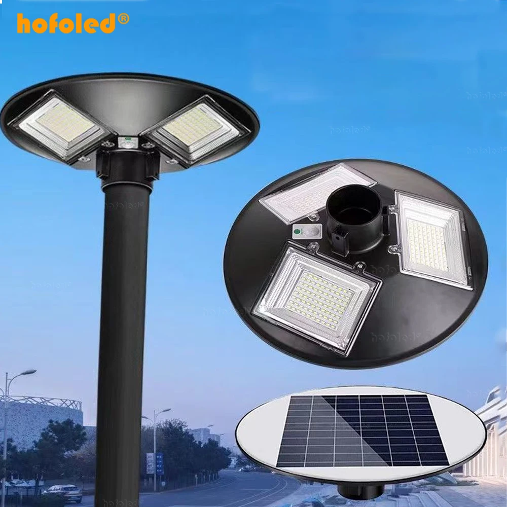 Светодиодная уличная лампа на солнечной батарее 600 Вт 800 1000