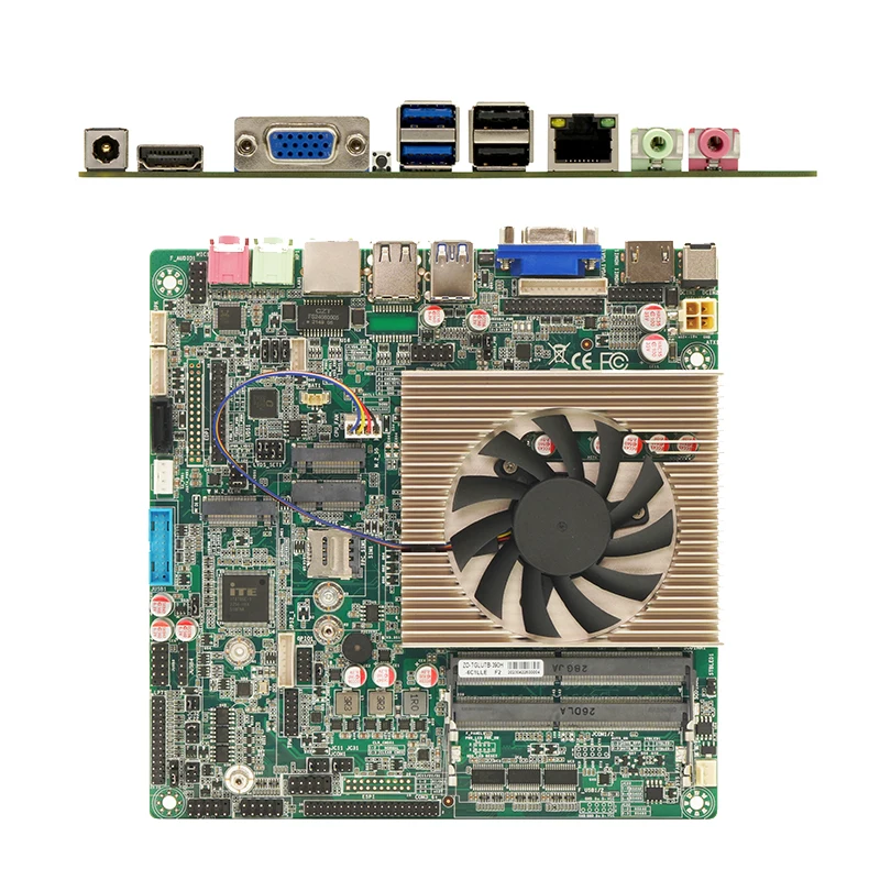 Zeroone 11Th Tiger Lake-U I3/I5/I7 Industrial Motherboard Ddr4 M.2 Lpt Mini Itx Motherboard For Mini Pc