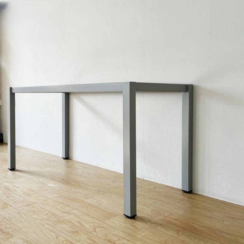 Simple steel structure school library furniture table Customizable in multiple sizes