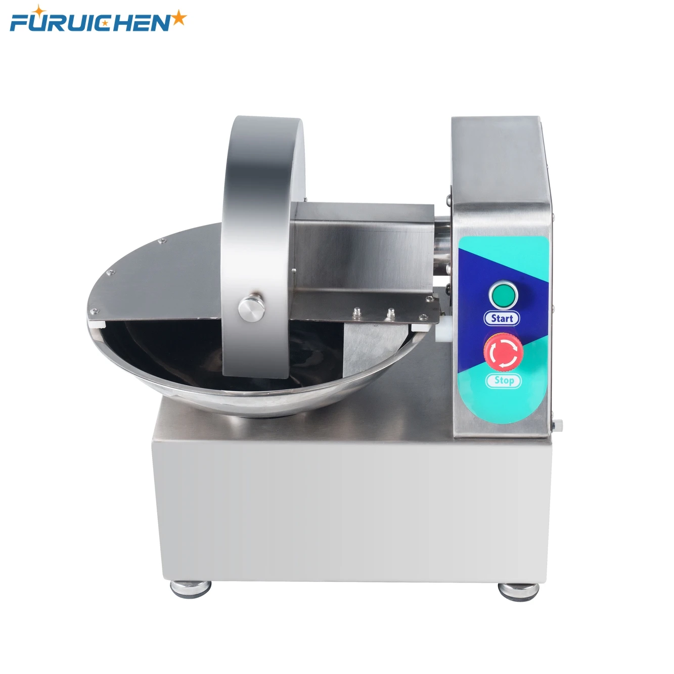 Furuichen High Speed Meat Bowl Cutter Meat Chopper Meat Chopping Machine Ground Slicer Vegetable Onion Chopper Grinder Machine
