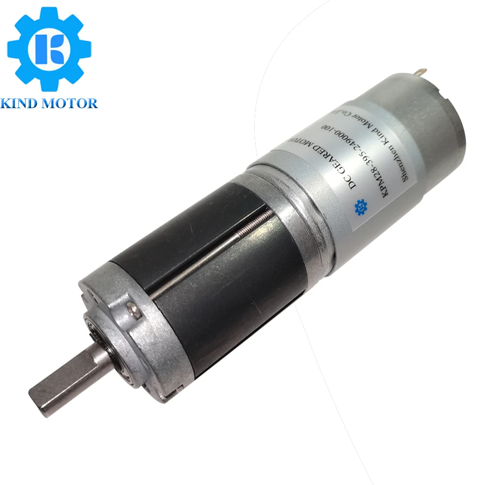 High torque low noise micro 24mm 28mm 32mm kpm24-370 kpm28-395 kpm32-395 dc 3-24volt metal planetary gear reducer motor