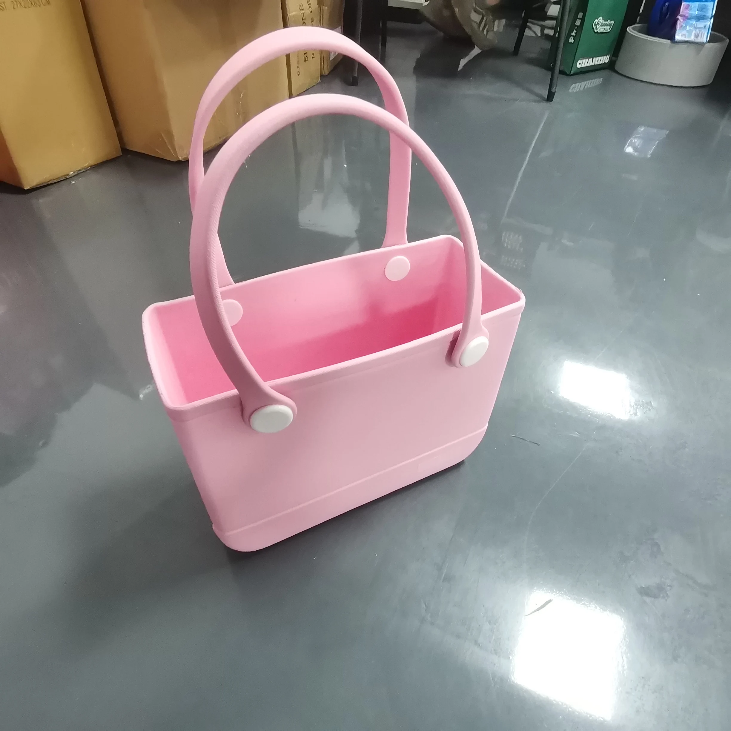Original X Large Waterproof Washable Tip Proof Durable Open Tote Bag for the Beach Boat Pool Sports 48*24*35.8cm
