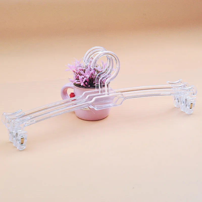 Factory Direct Wholesale Clothing Store Plastic Hanger With Underwear Panties Clip