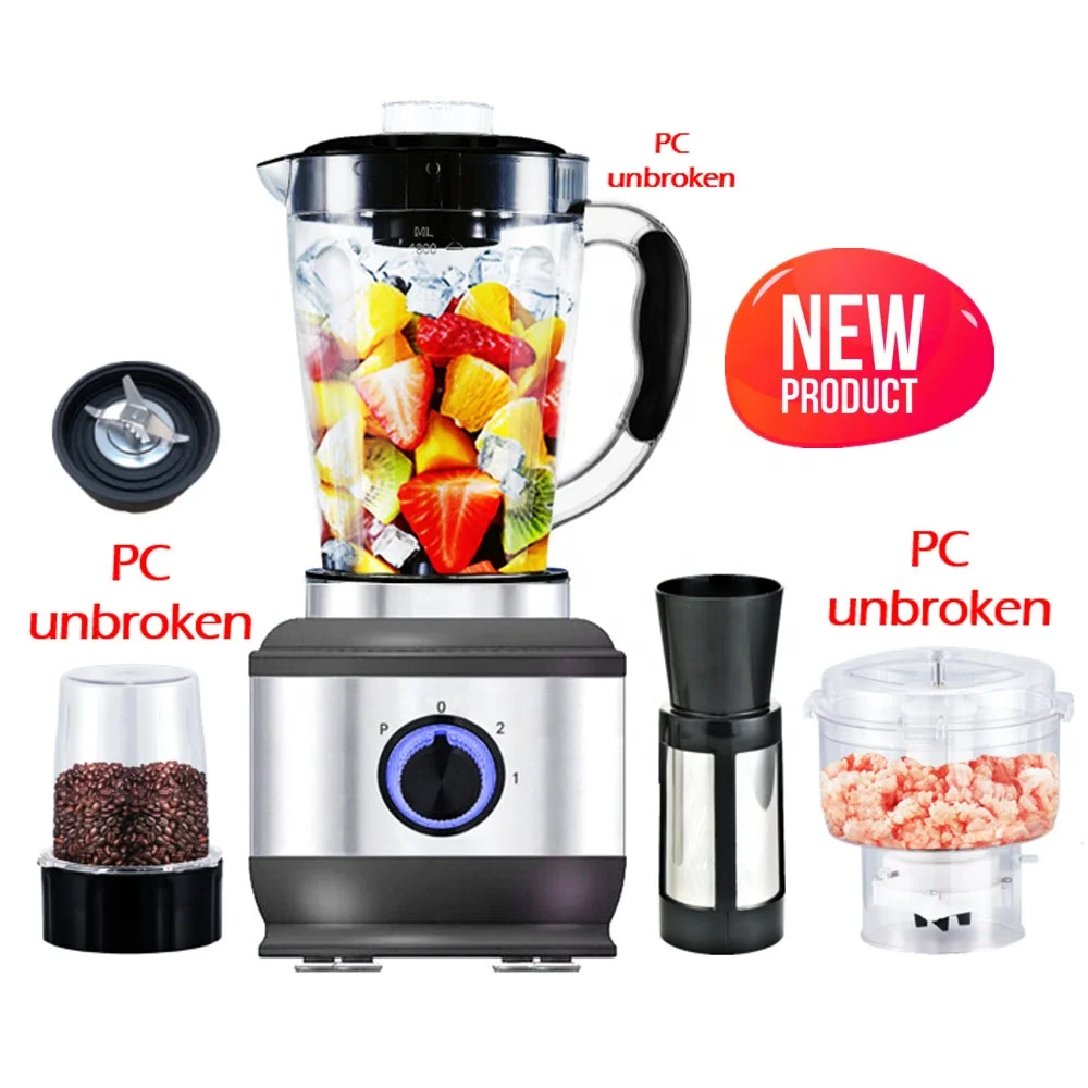 Multi purpose food processor chopper electric blender juicer and kitchen machine
