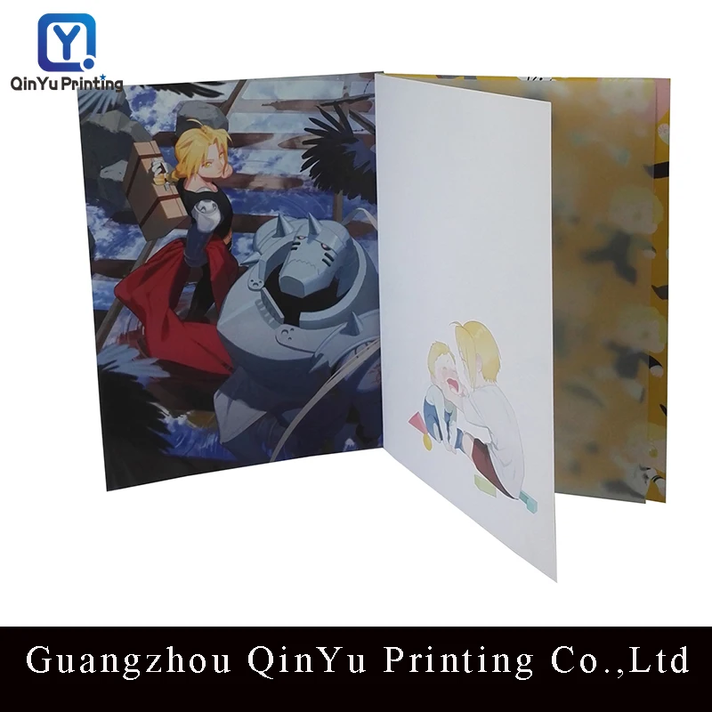 High Quality Wholesale Custom Anime Manga Comic Book Printing Service Anime Book Printing