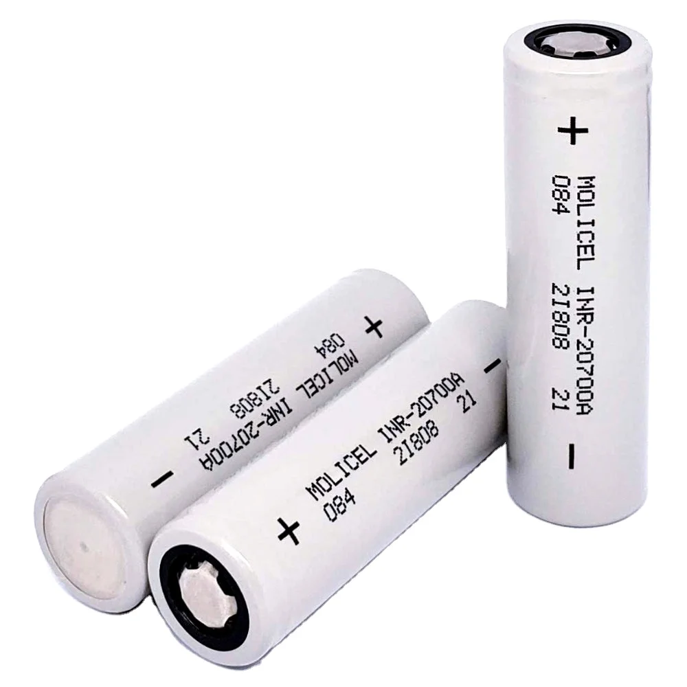 Hot Sale Products 100% Original Lithium Ion Battery Molicel INR20700A 3.7V 3000mAh Battery