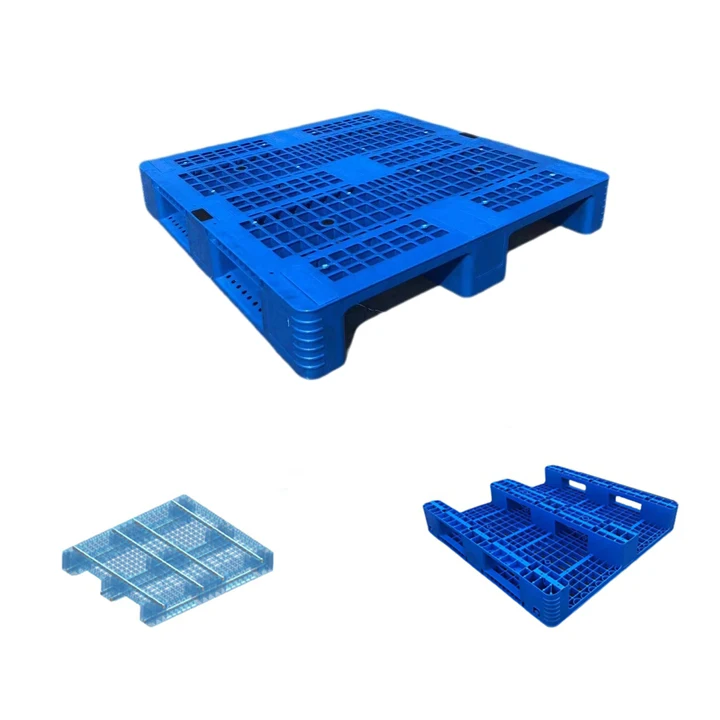 Factory Supplier Heavy Duty1000*1000mm Single-Side MeshType Plastic Pallet floor plastic half pallet price for sale