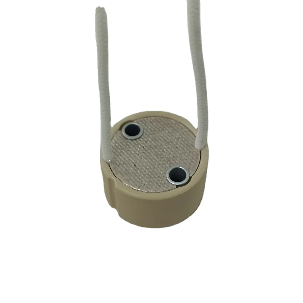 Gu10 Lamp Base Mr16 Wire Connector Adapter Electric Light Ceramic Socket Lampholder