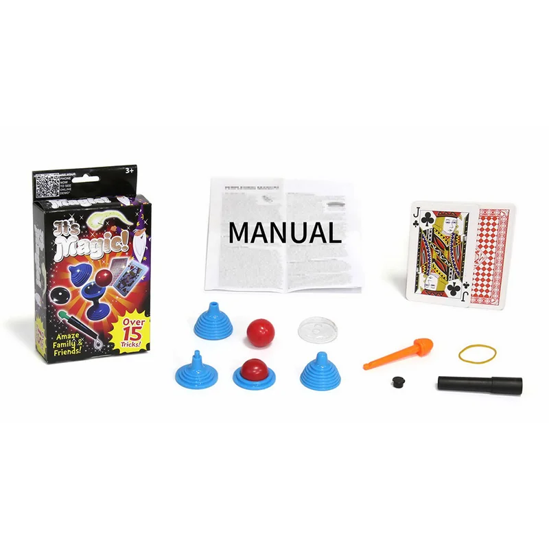 magic trick sets for kids magician pretend play magicwand instruction manual for beginners magic show learn 15 easy tricks props