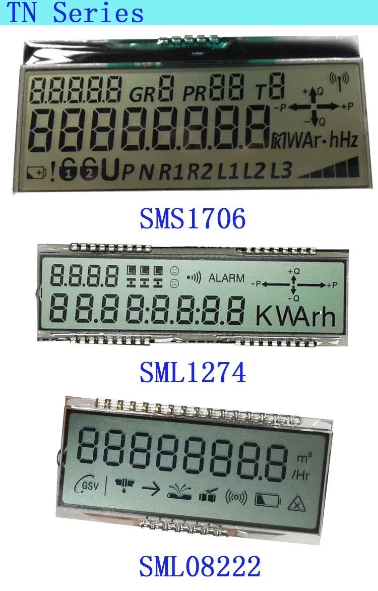 Цифровой ЖК-дисплей изготовление размеров под заказ ЖК-монитор 7 в корпусе с двурядным расположением выходов и панели для счетчика воды