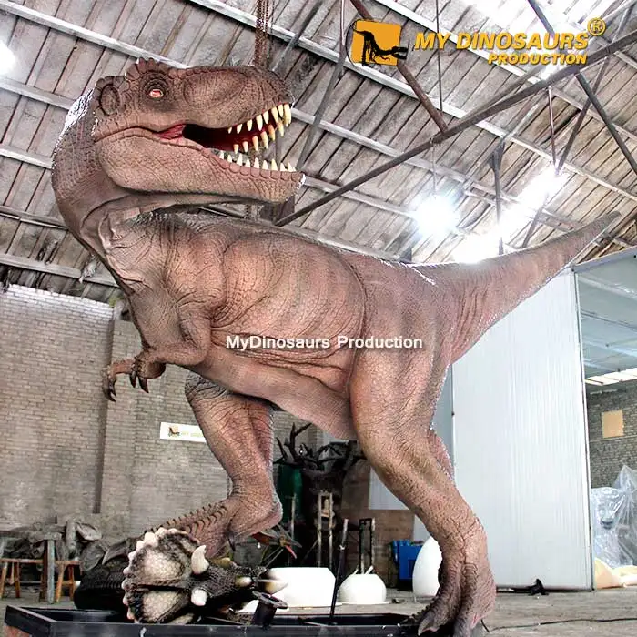 MY Dino AD661 фигурка короля Юрского периода Trex аниматронный динозавр тираннозавр