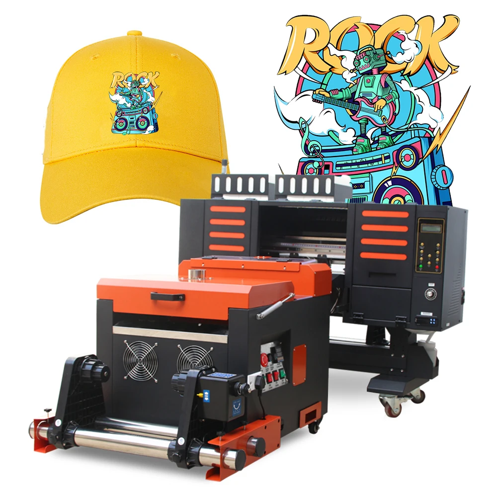 Plotter canvas printer digital inkjet printer for textile dtf powder shaker tshirt printing machine impresora dtf printer