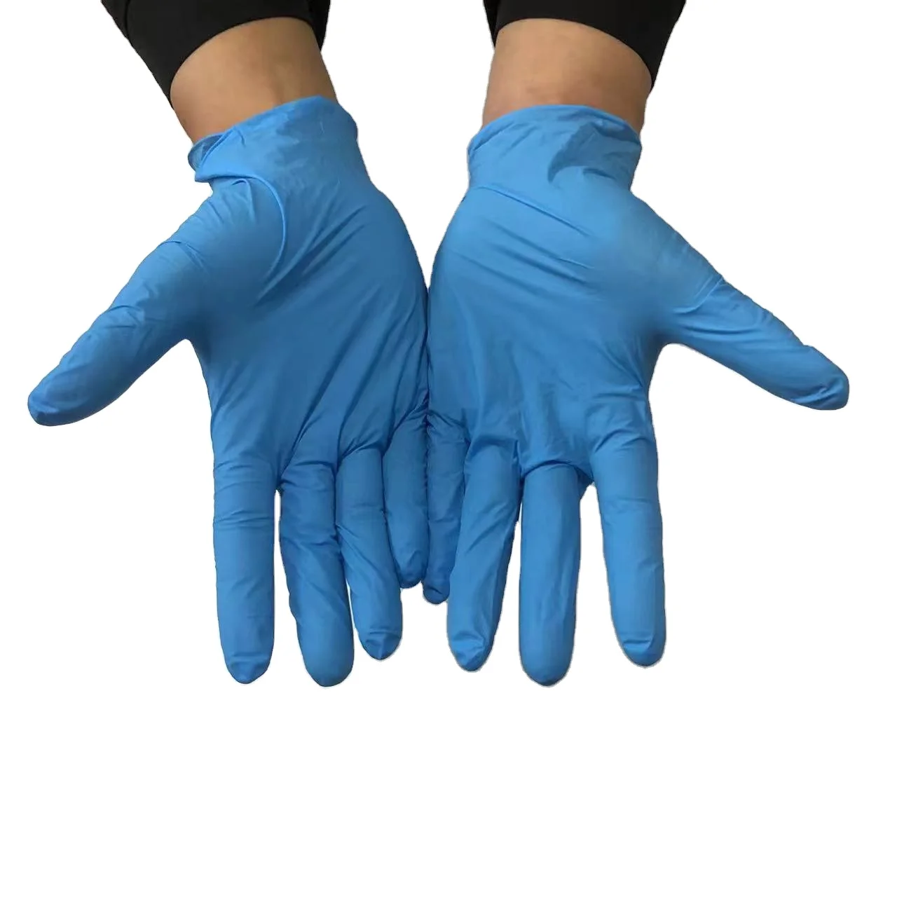 Disposable Rubber  Latex Gloves Medical Nitrile with CE Gloves 100 PCS in Package Common Use