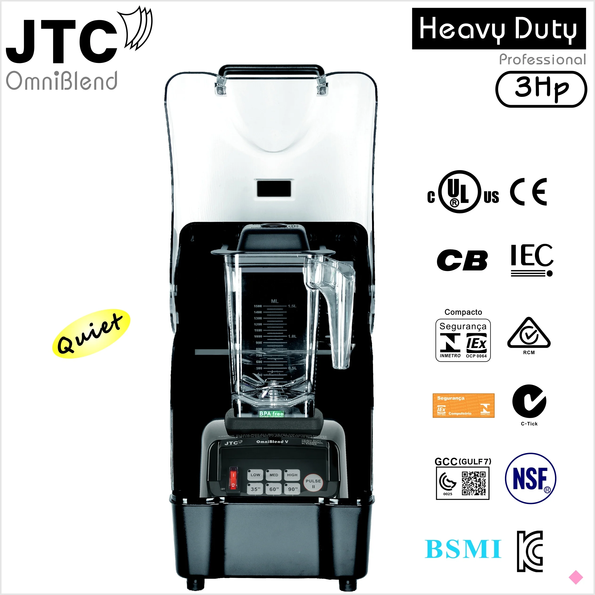 2020 Brand New High Speed Commercial Smoothie electric Blender