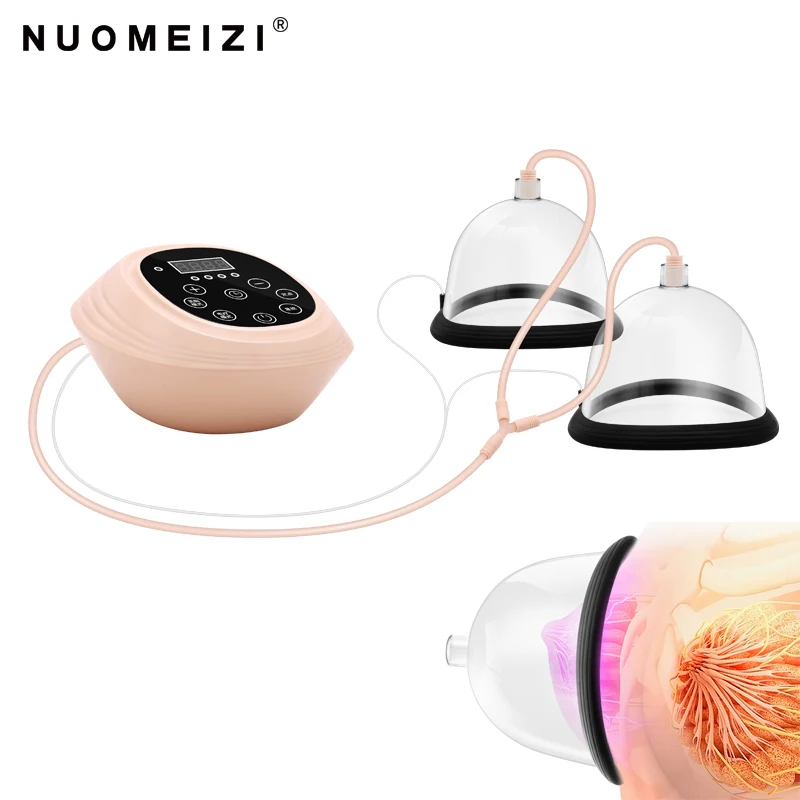 Popular Breast Nipple Vibration Nursing Enlarged Hip Enhancement Massage Vacuum Cup Breast Massage Cup