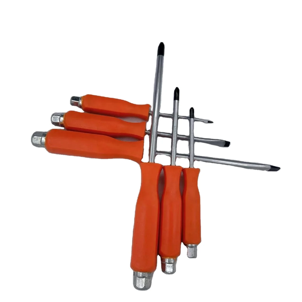 .china Professional Manufacture H8 110mm Good Bit Tool Kit Hex Screwdriver Handle 6pcs Screw Driver Phillips Screwdriver Set