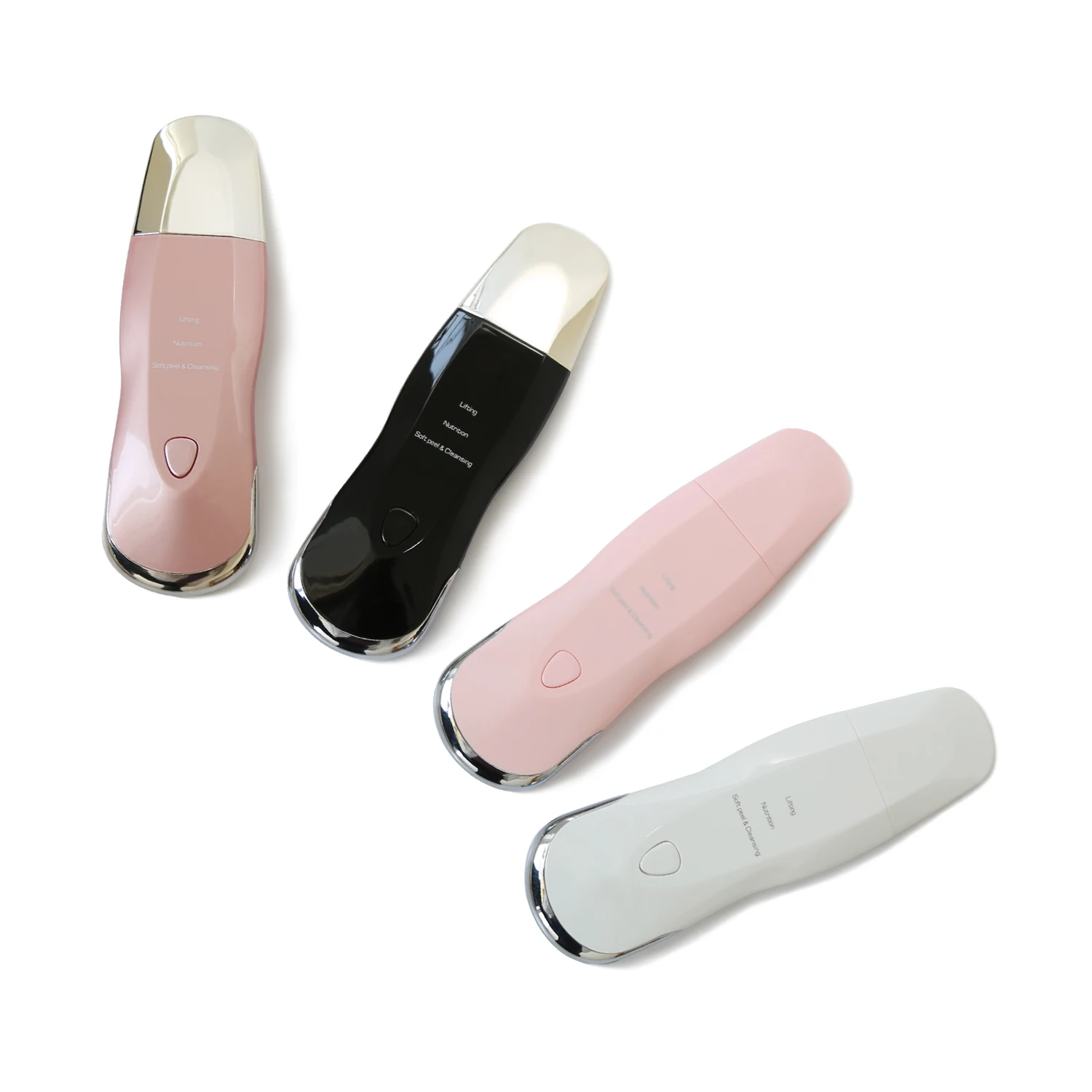 Acne Pore Spatula Ultrasonic Skin Scrubber Facial Cleaner Home Facial Extractions Ultrasonic Skin Scrubber for Sensitive Skin