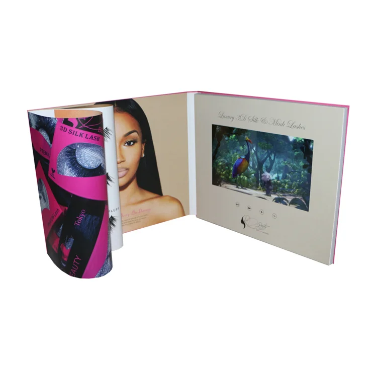 
China manufacturer video brochure 7inch lcd video card for wedding invitations 