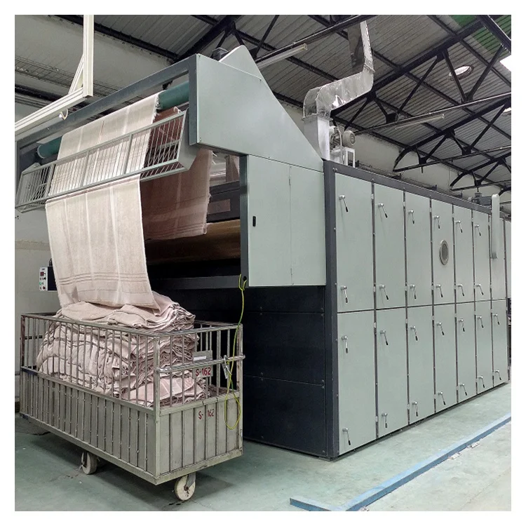 
Towel industrial tumble dryer finishing machine 