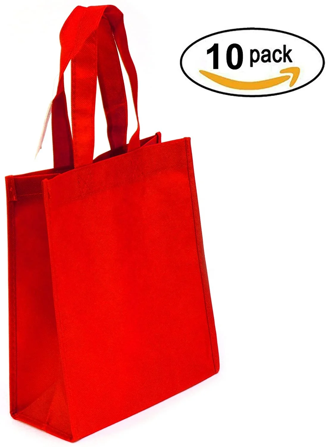 wholesale cheap reusable non woven fabric printed portable shopping bag with handle