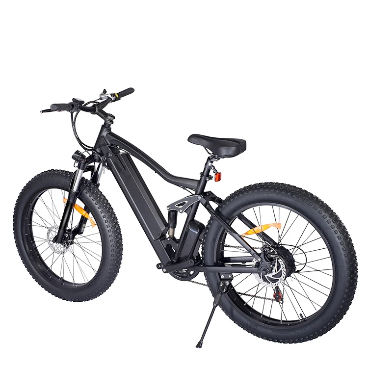 Eu Warehouse Stock Mountain Bike 26 Inch Fat Tire Non-foldable Full Suspension