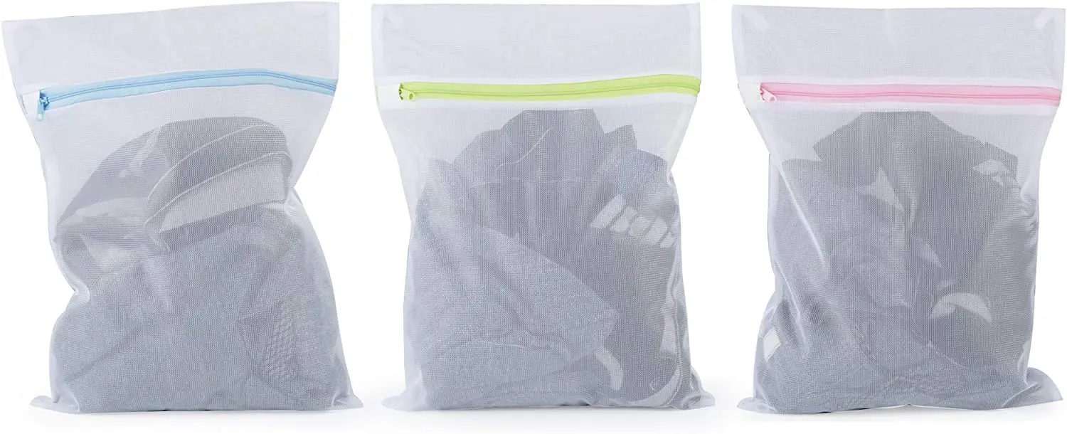 Cheap High Quality Wash Bags 6 Pack Medium Mesh Laundry Bags Reusable Lingerie Laundry Bags For Washing Machine