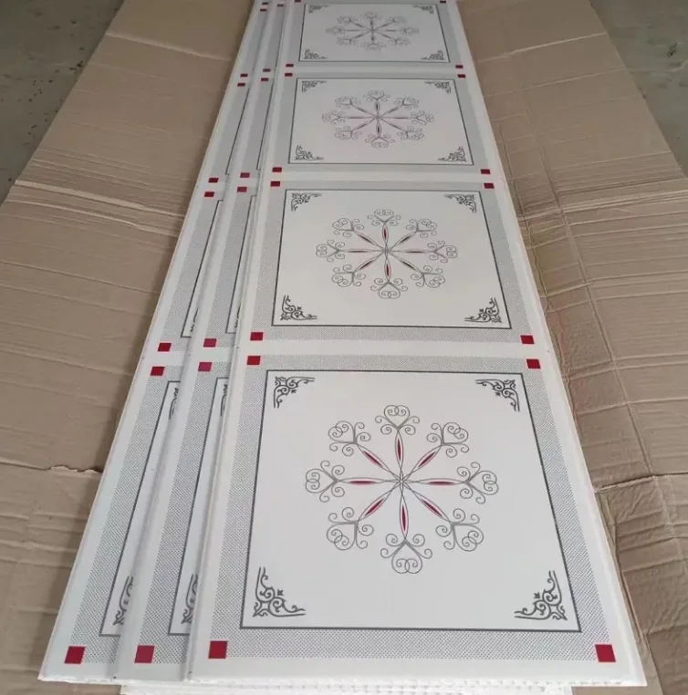 pvc ceiling panel square board ceiling board 60*60 plastic gusset ceiling