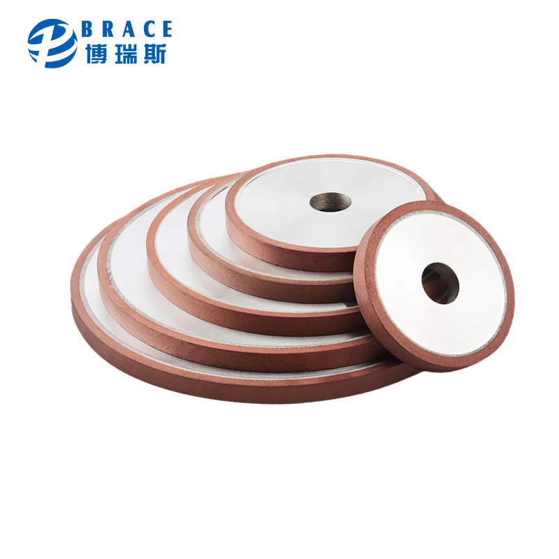 Diamond Flat Grinding Wheels Resin Bond CBN Diamond cup Wheels for Carbide Cutters