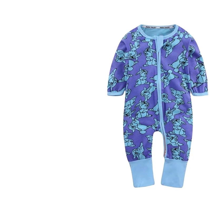 
INS new arrival baby clothes autumn clothing newborn baby zip rompers 