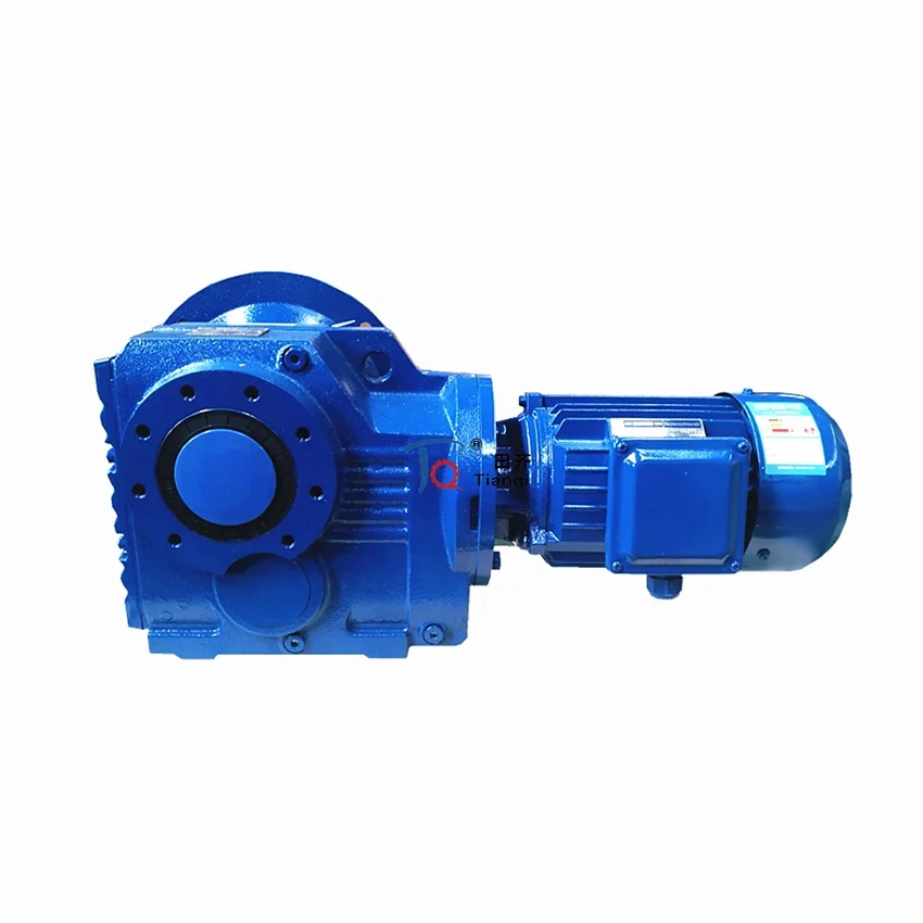 single 3 phase 7.5kw 15kw induction reduction gearbox gear motor