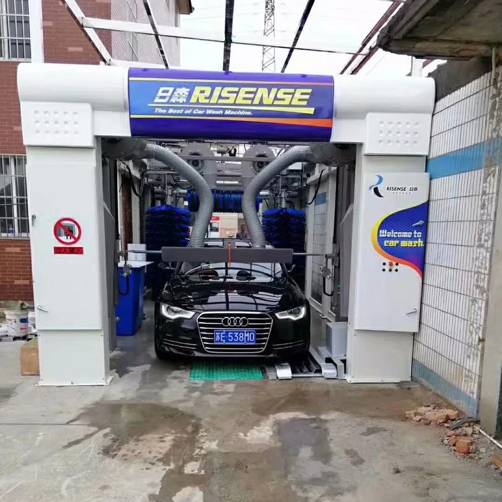  Новая машина для мойки автомобиля Risense Оборудование Для Мойки полностью автоматическое оборудование туннельное 11 6 м x 3 8