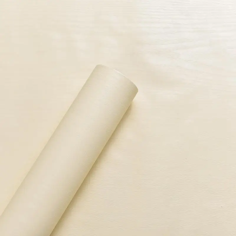 Long-Lasting PVC Wood Grain Texture Furniture Wall Decoration Self-Adhesive Vinyl Film Waterproof Effect Durable Plastic