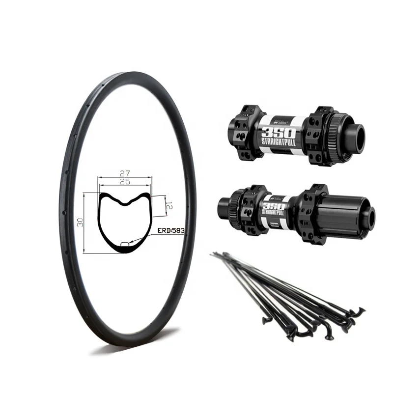 GoFast Disc Brake Carbon Wheels Tubular 25mm Width 30mm Depth Wheels Carbon 700c DT SWISS Carbon Wheels Road