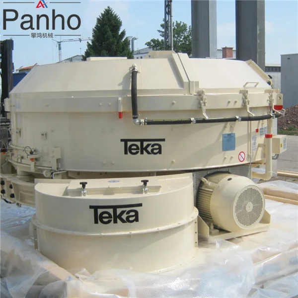 3m3 High speed vertical Teka pan type large concrete mixer for precast concrete and ready-mixed concrete