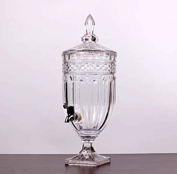 China draught glass beer tower drink wine beverage dispenser  glass beverage dispenser