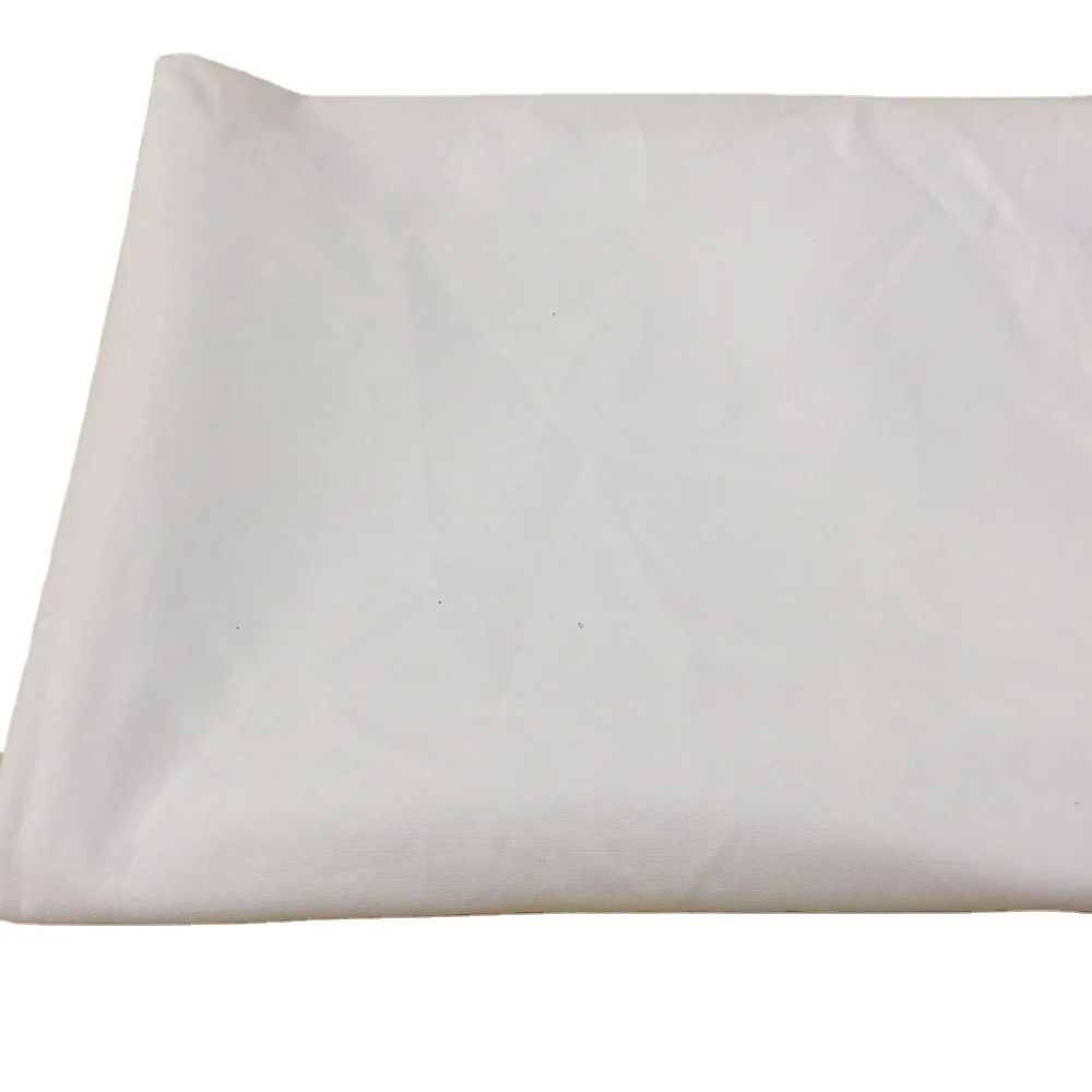 Factory direct flax linen blend woven greige fabric for cloth