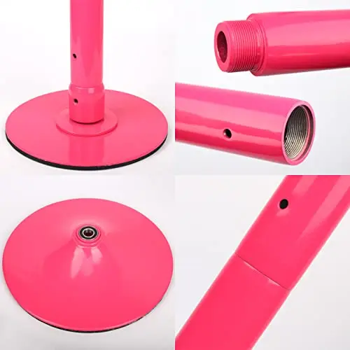 Pole Dance 45MM Portable Dancing Pole Easy To Install Adjustable Height Spin Dance Stripping Pole For Home Fitness Exercise Club