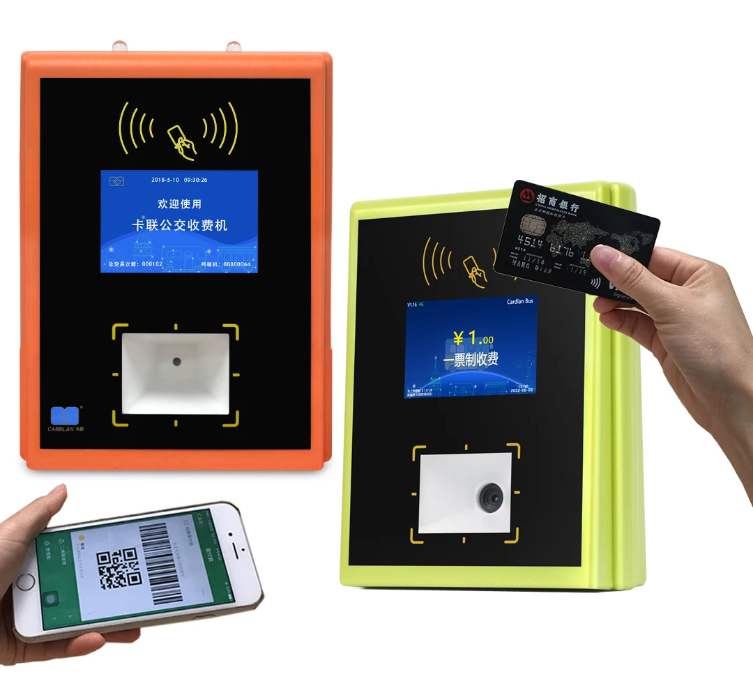 Tap-To-Pay Rail Ticket Validator Bus Mobile POS With Automatic Fare Collection Machine AFC System