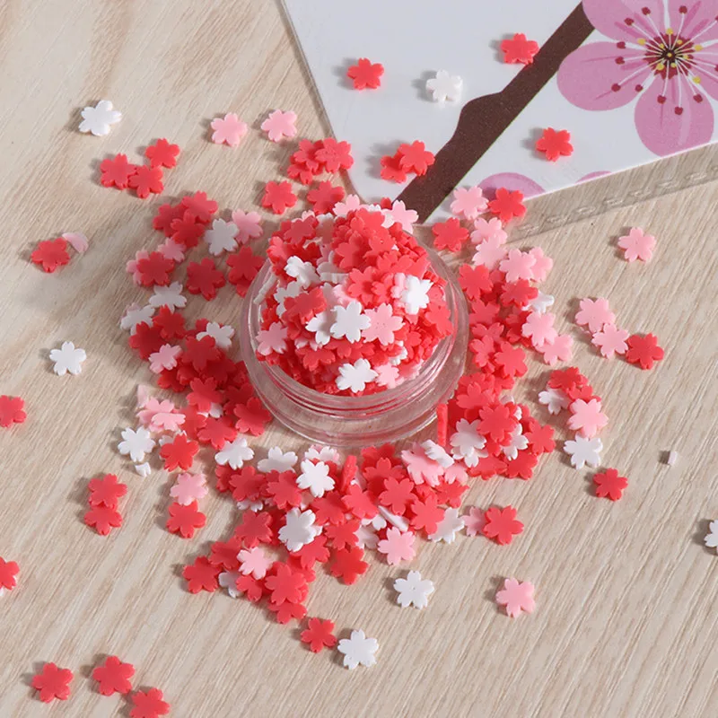 hot sale Mixed Colorful Clay Candy Sweet Sugar Sprinkles,for Nail Art Phone Case DIY Crafts