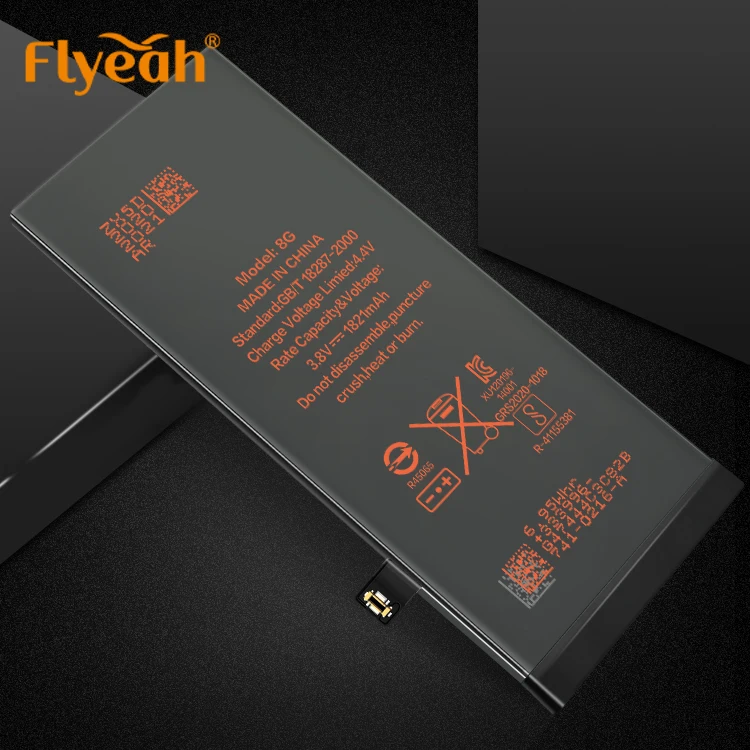 Wholesale standard capacity 2000mAh lithium Ion rechargeable battery for Iphone 8g