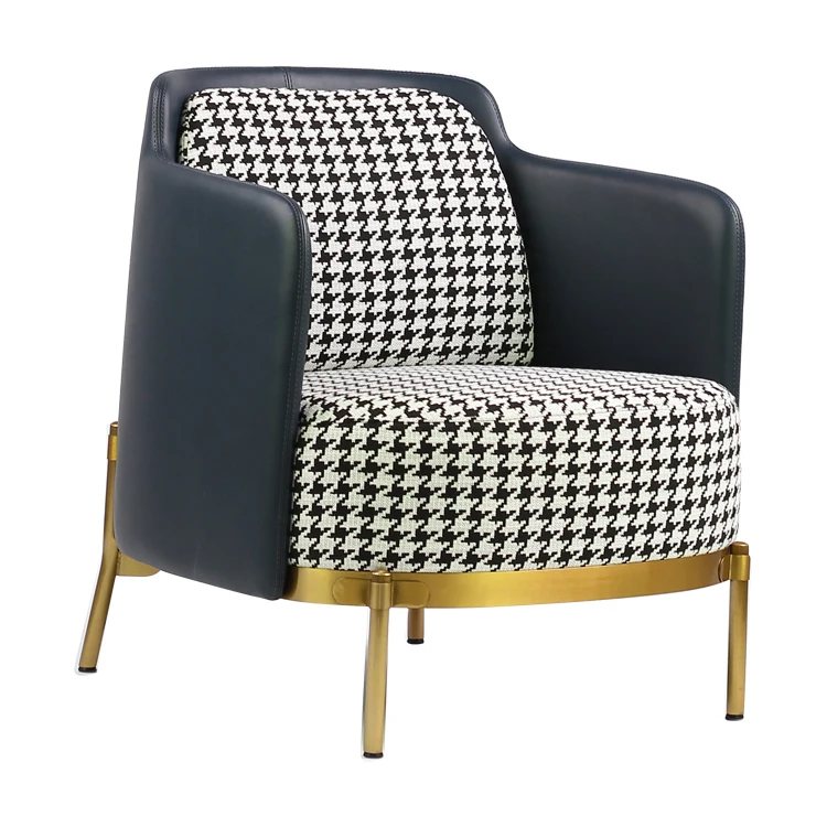 
Factory price High Quality furniture Custom European Style Modern One Seat Leather Living Room Sofa 