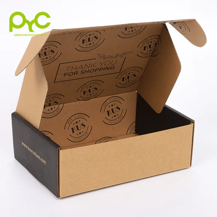 Factory Direct Custom Logo Printed Holographic Mailer Gift Box Shipping Paper Box