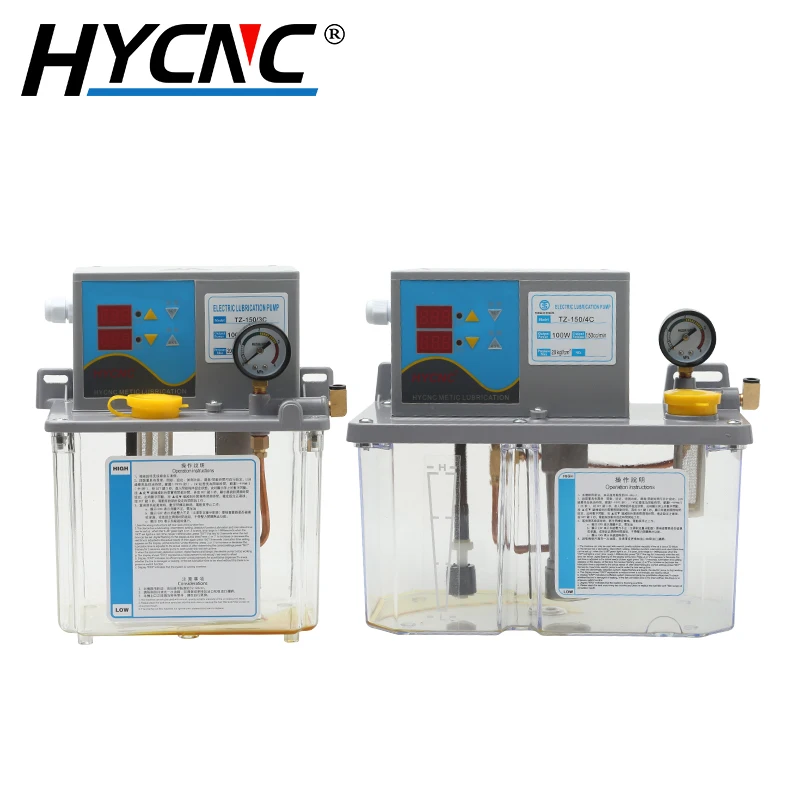 Oil Pump 220v Automatic Electric Gear Pump 2l Single Display Oil Lubrication Pump for Cnc Lathe