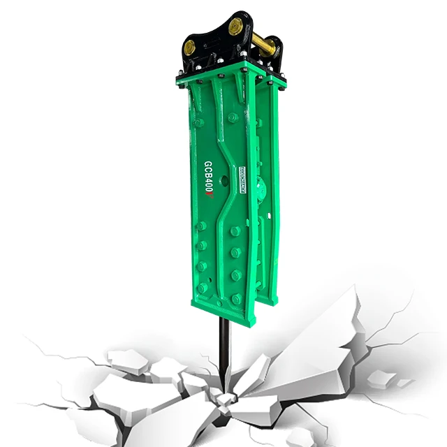 Concrete Digging Machine GCB400V Top Type SB151 Hydraulic Rock Hammer Jack Breaker  For 40-55 Tons Excavator