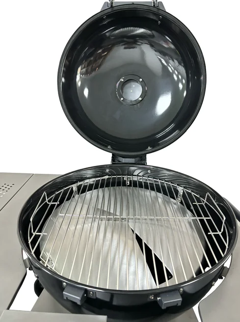 In Stock Smart Temperature Control Charcoal Grill Bbq Trolley Bbq Grill With Table For Home Garden Patio Backyard