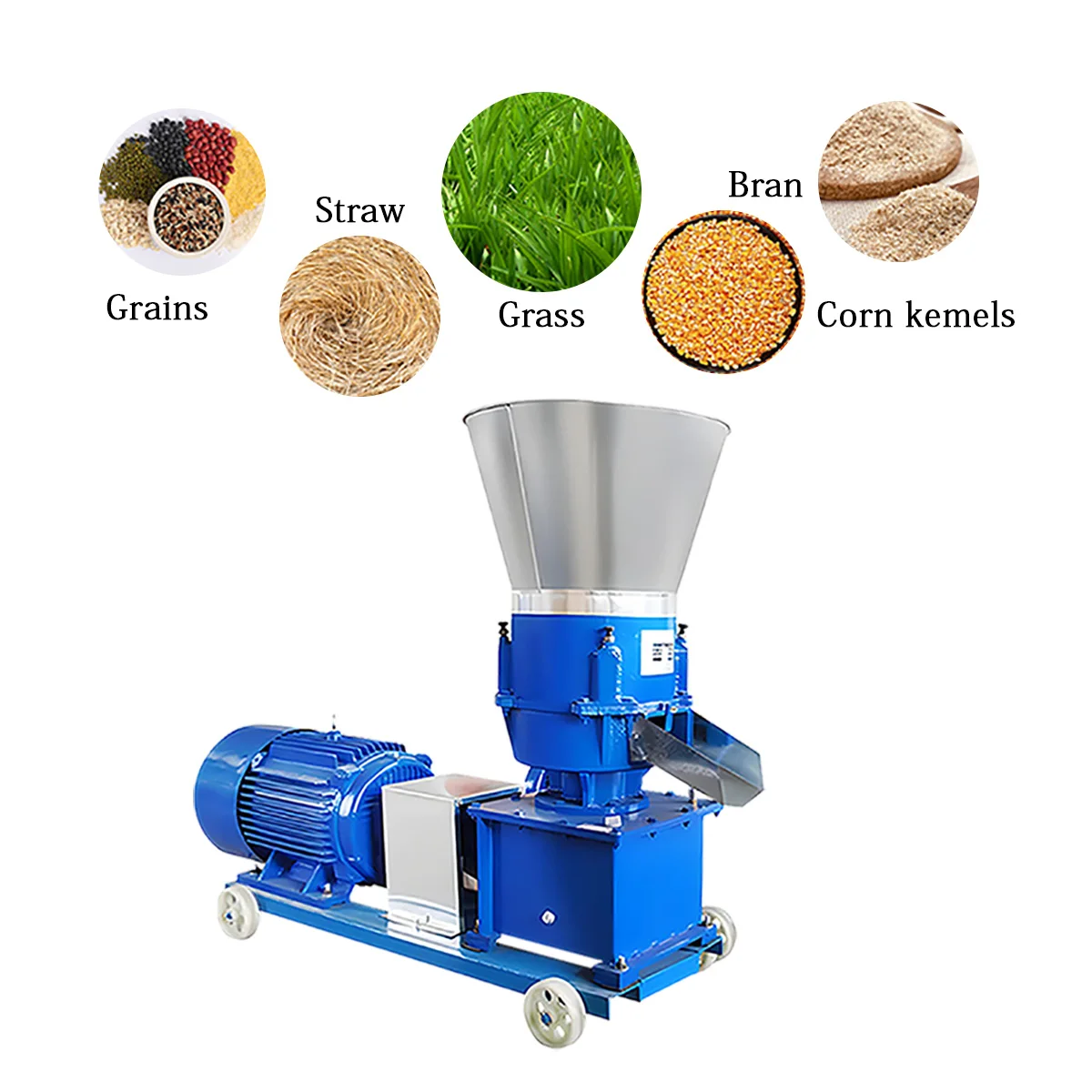 mixer pellet machine animal feed pallet machine wood feed pellet making poultry feed processing machines
