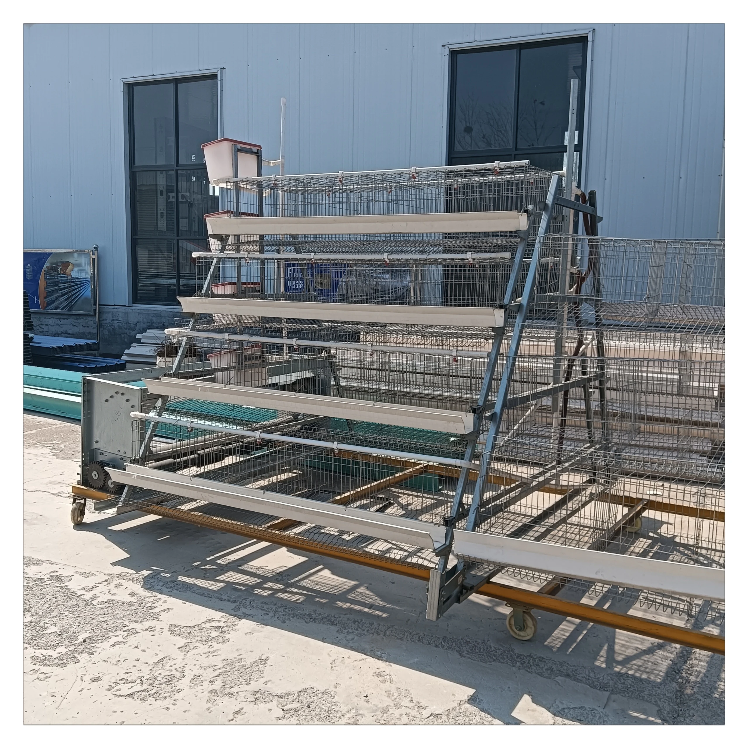 200 Chicken Cage Stainless Steel for layers and Baby Chicks Wooden Case Hot Product Provided 20 Chicken Coop Egg Laying Hens