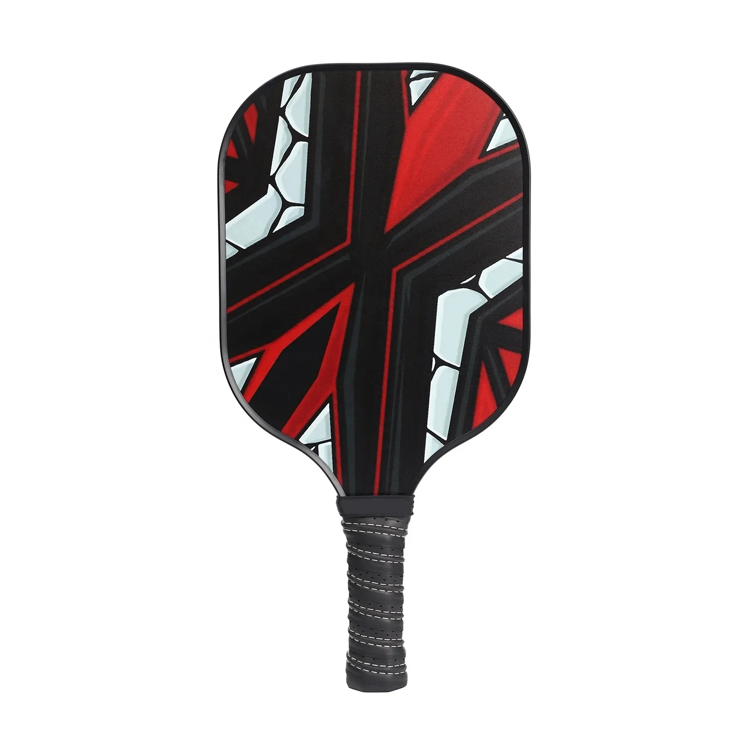 Wholesale Custom Logo Pickleball Paddle Racket Set Of 2 Raw Carbon Glass Fiber Paddle Pickleball Set With 2 Paddles
